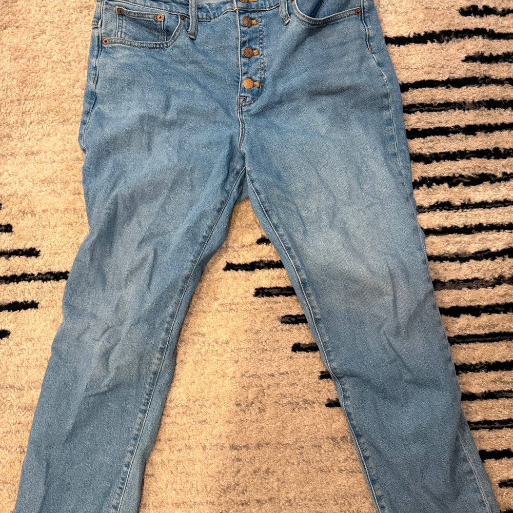 J. Crew High Rise Blue Jeans